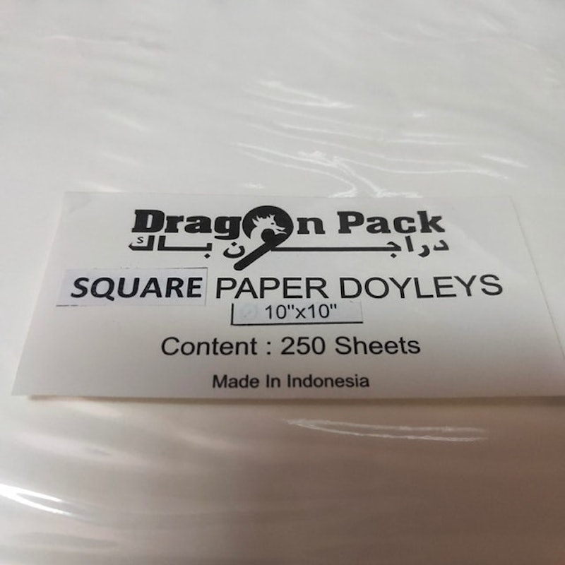 Square Paper Doyleys 3