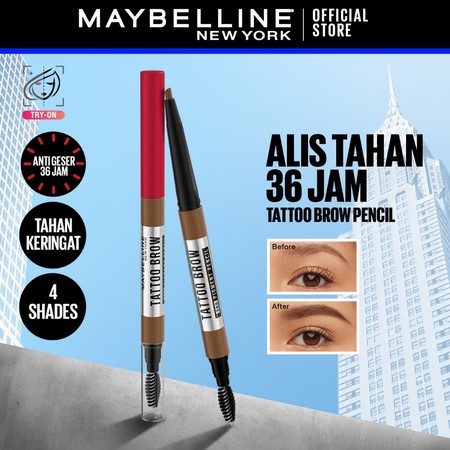 L’Oréal Maybelline New York Tattoo Brow Pencil Natural Brown