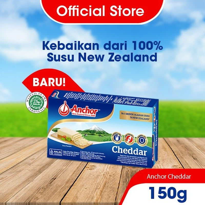 Anchor Cheddar Block Cheese 150 g 3