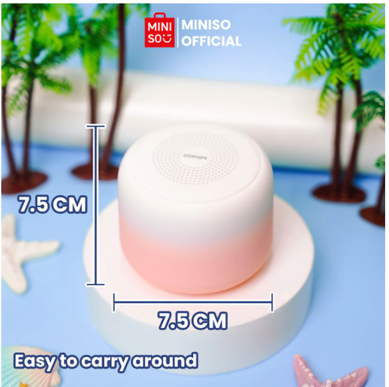 Miniso Portable Fashion Gradient Wireless Speaker 4
