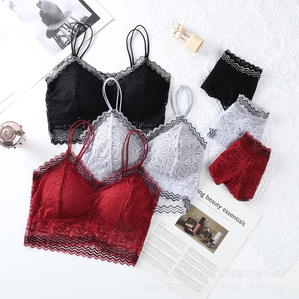 Ninabobo Ninabobo Bra Set Bralette Renda BR060