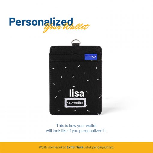 Wallts Aiken Sprinkle Black