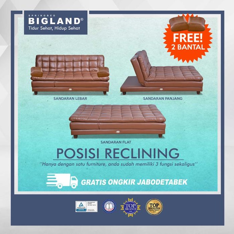 Bigland Sofabed 3 in 1 2