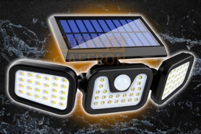 Waterproof Wall Solar Lamp 74 LED