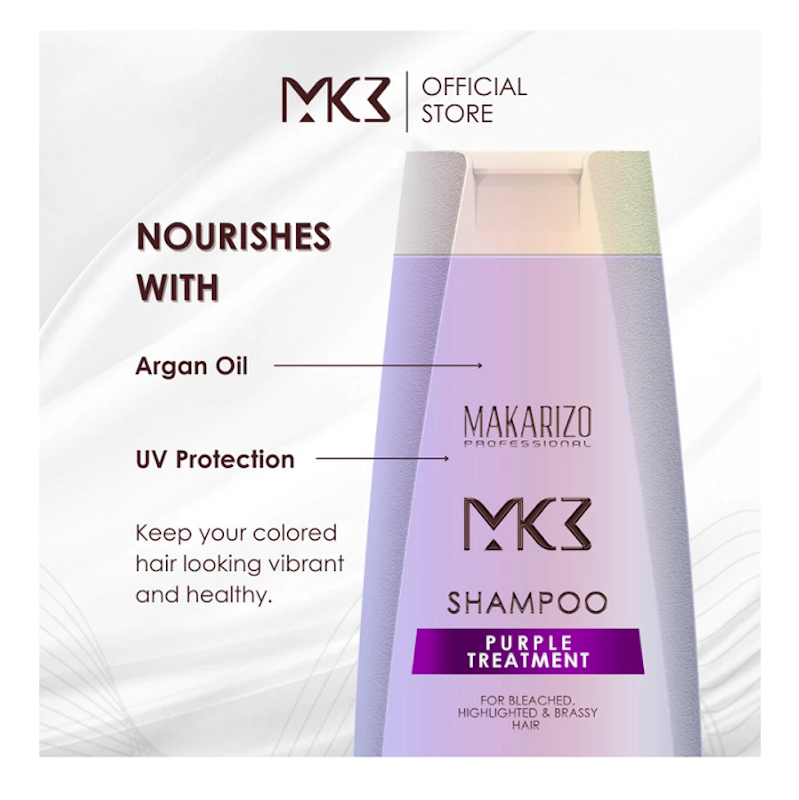 Makarizo Professional MK3 Shampoo Purple Treatment