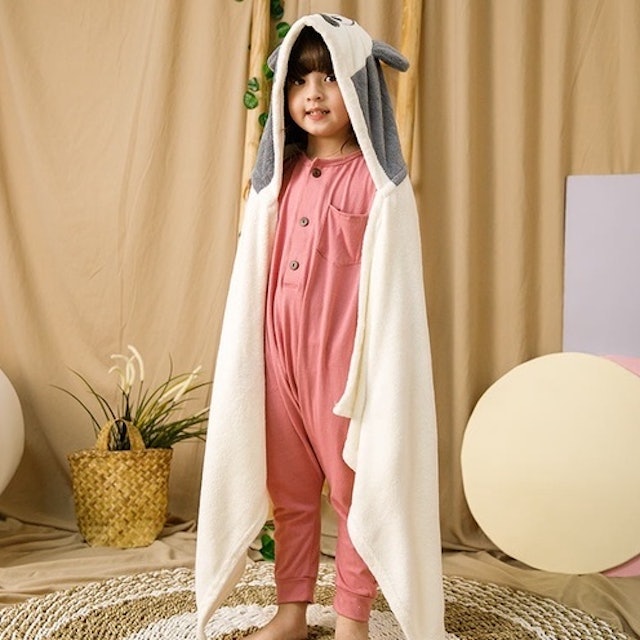 Kottonville Handuk Mandi Ponco Hoodie Towel