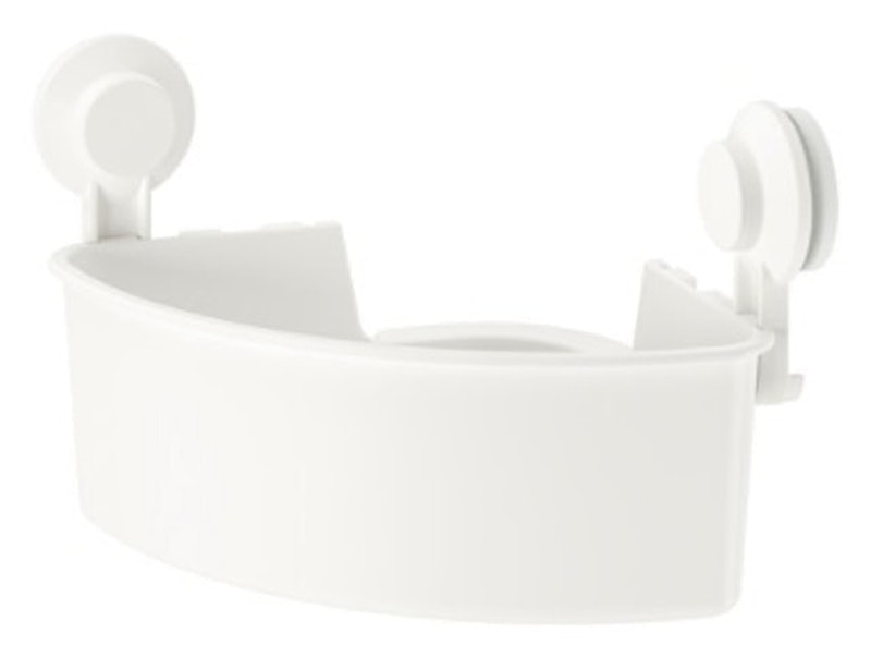 TISKEN Unit Rak Sudut dengan Cangkir Isap