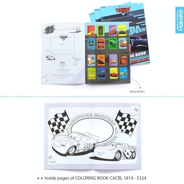 Cars Coloring Book 5