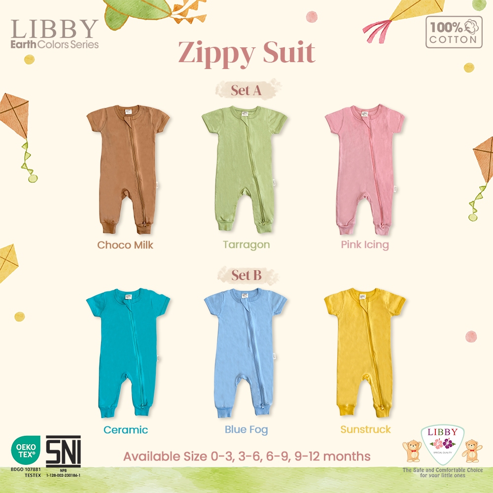 Alpinika Unggul Libby Baby Zippy Suit Short Sleeves