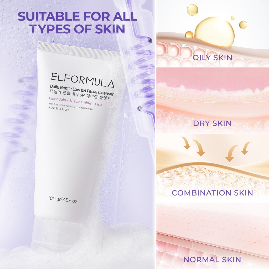ELF Lab® ELFormula Daily Gentle Low pH Facial Cleanser