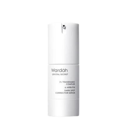 Wardah ｜ Crystal Secret 3% Tranexamic Complex α-Arbutin Dark Spot Corrector Serum