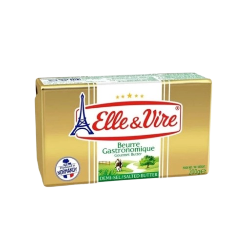 Elle & Vire Salted Gourmet Butter 200 gram