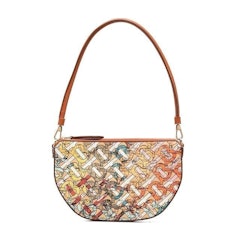 Burberry TB Monogram Hobo Bag in Multicolor