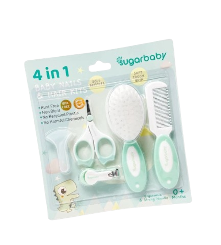 Sugarbaby 4 in 1 Baby Nail & Hair Kits 1