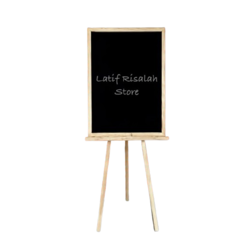 Papan Tulis Hitam Kapur Model Standing 1