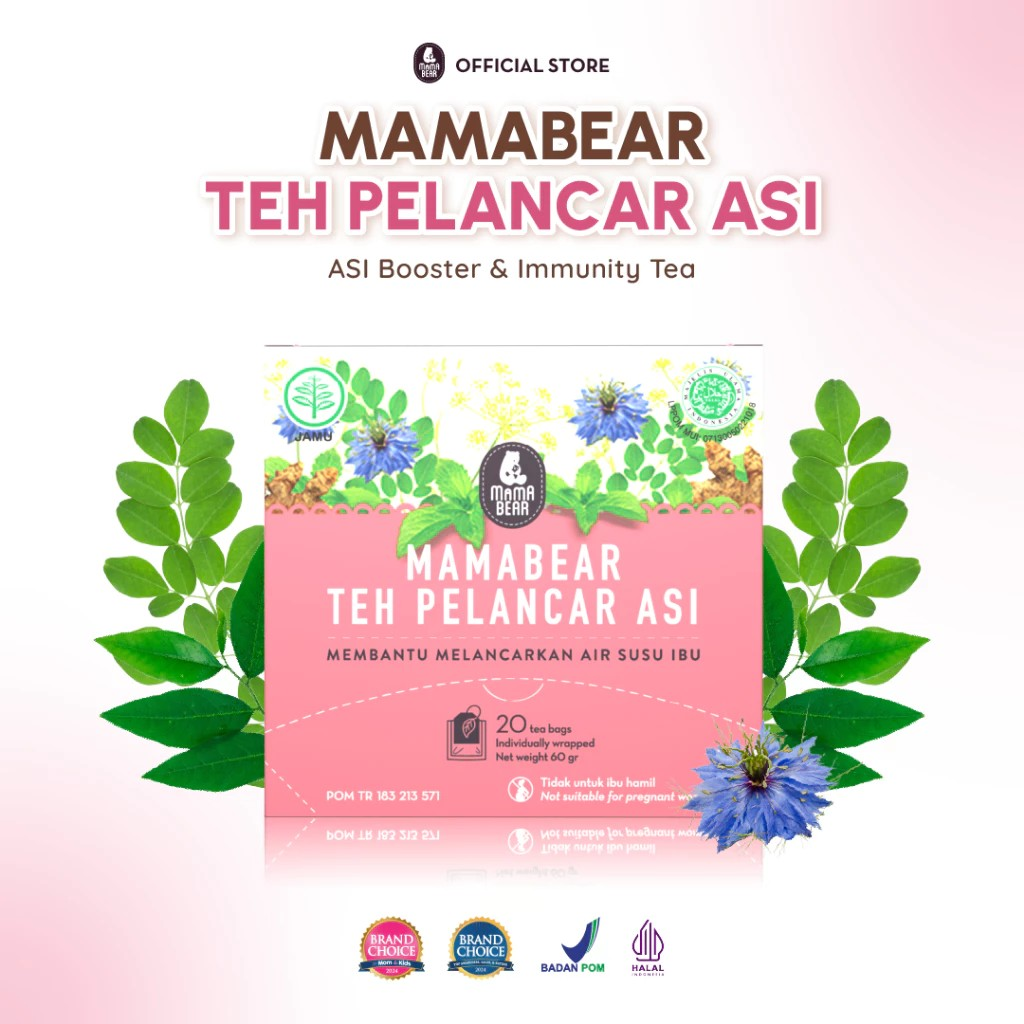 MamaBear Teh Pelancar ASI Rasa Strawberry 2