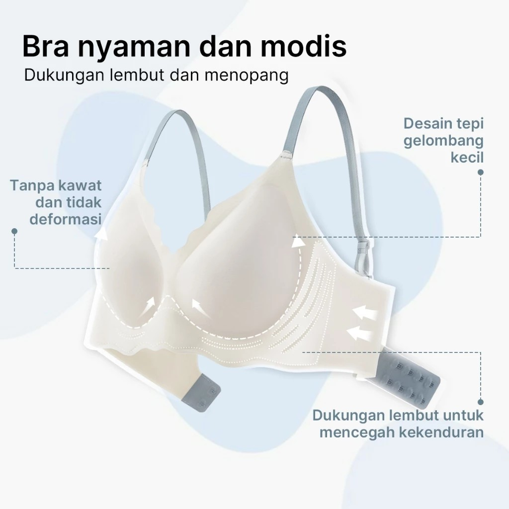 Greney Push Up Seamless Bra 3