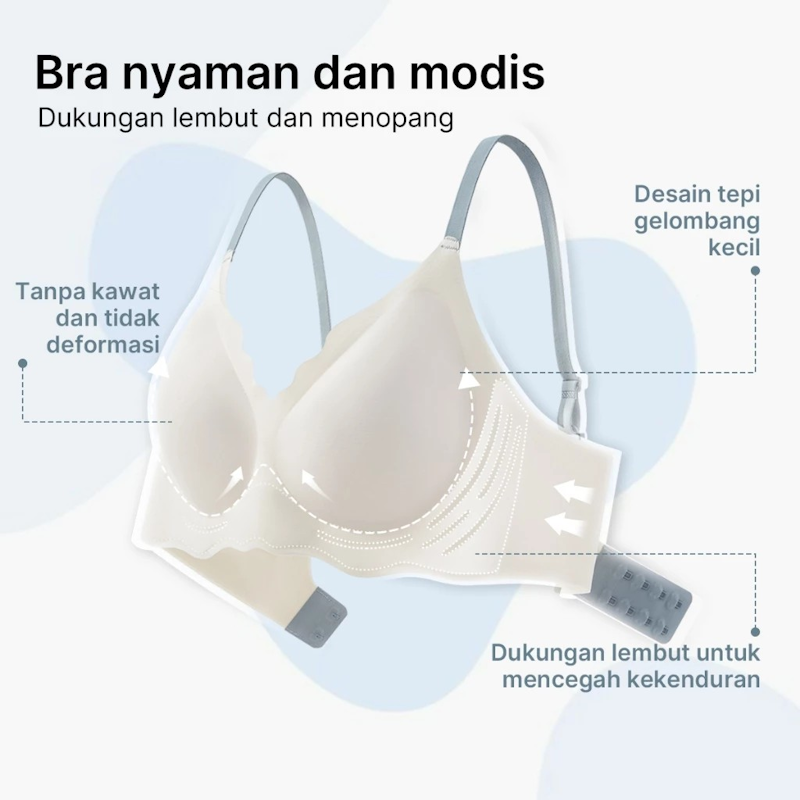 Greney Push Up Seamless Bra 3