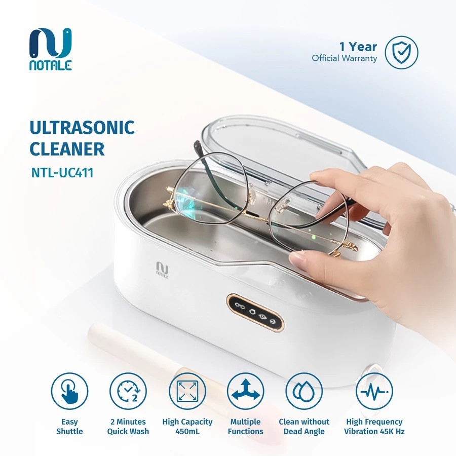 Inti Nya Teknologi Notale Ultrasonic Cleaner NTL-UC411