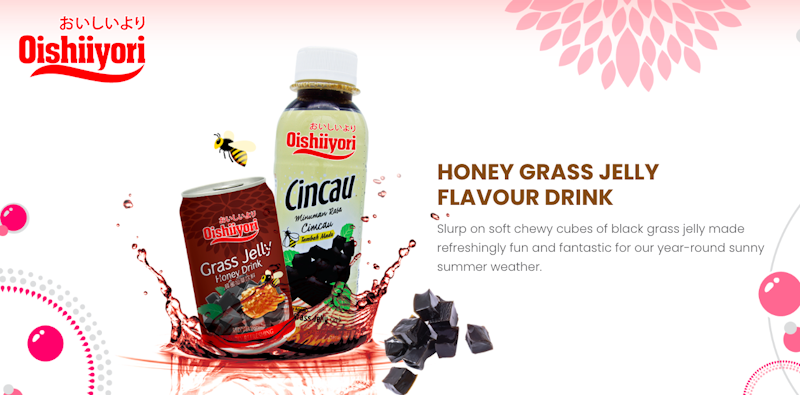 Oishiiyori Grass Jelly 2