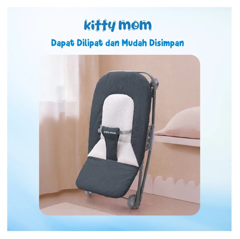 Kitty Mom Rocking Chair Baby Bouncer 4