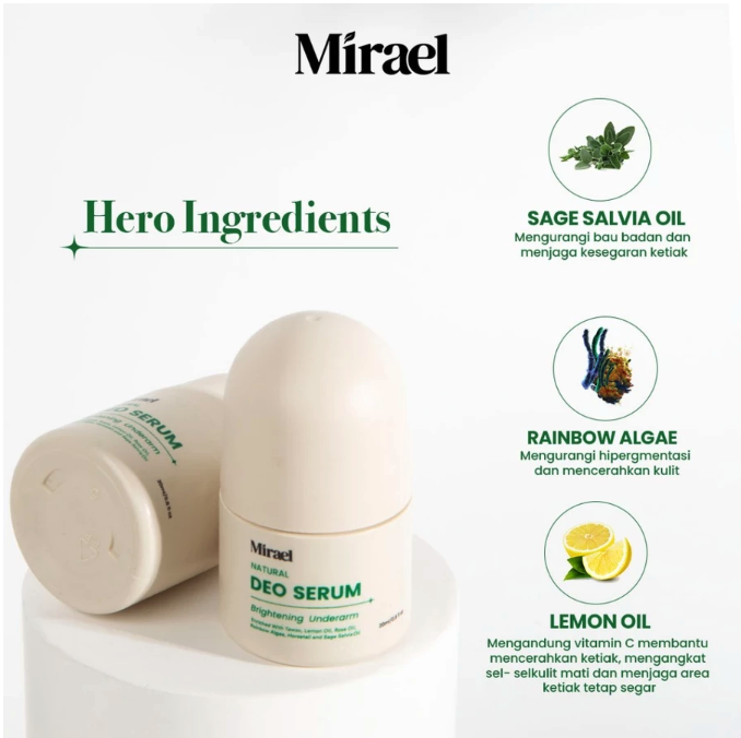 Mirael Natural Indonesia Mirael Natural Deodorant Serum