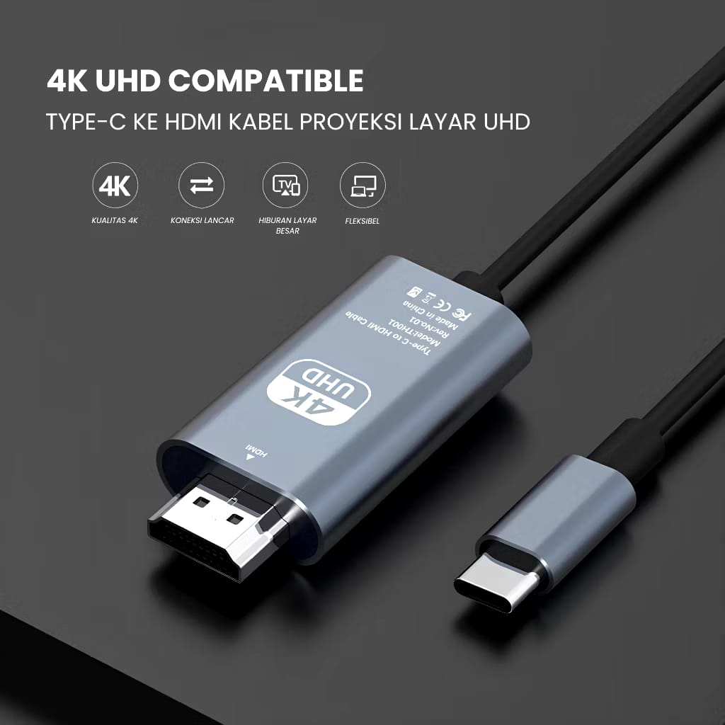  UPLU Adapter Kabel Type C to HDMI