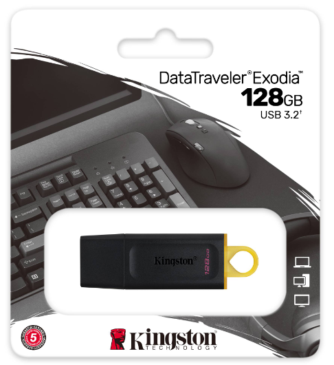 USB 3.2 DataTraveler Exodia 128GB 3