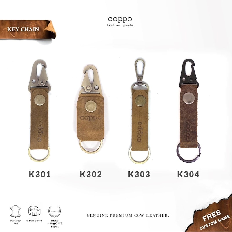 Coppo Keychain Gantungan Kunci 5
