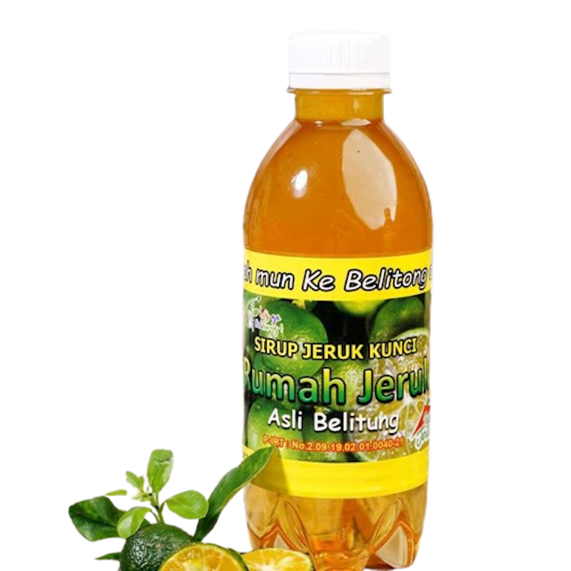 Sirup Jeruk Kunci Asli Belitung 1