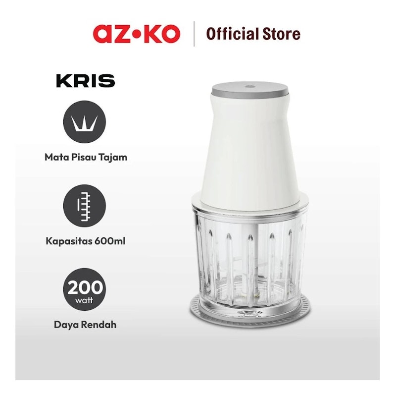 AZKO Kris Mini Chopper Kaca 600 ml 4