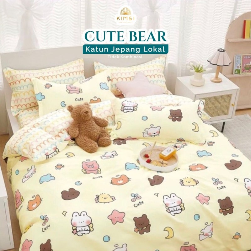 Kimsi Katun Jepang Lokal Motif Kartun 120x200 3