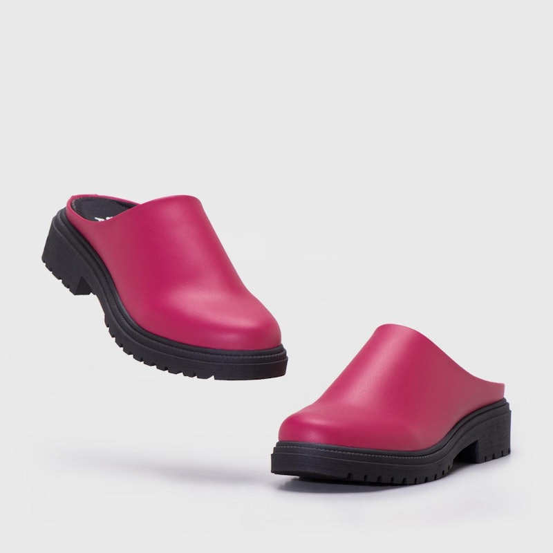 Adorable Projects Emery Mules Fuchsia 2