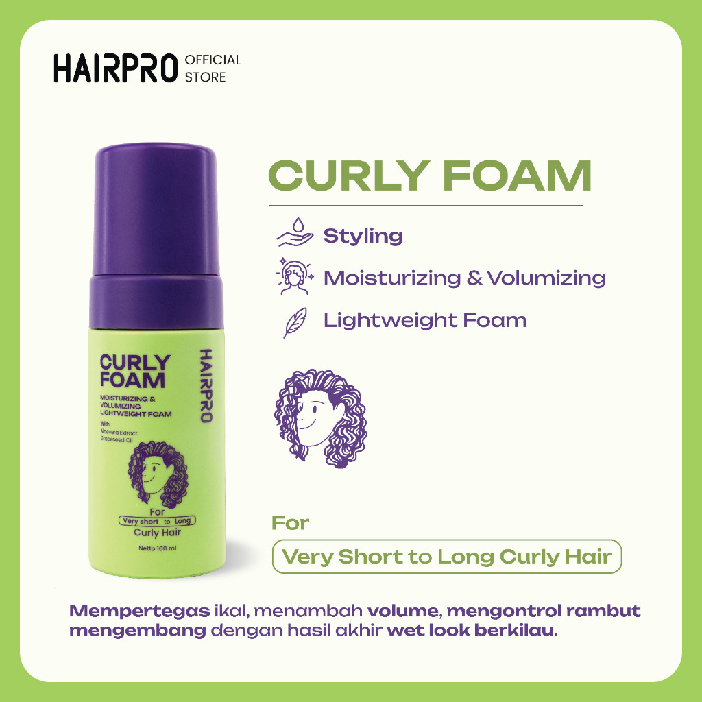 HAIRPRO Curly Foam 2