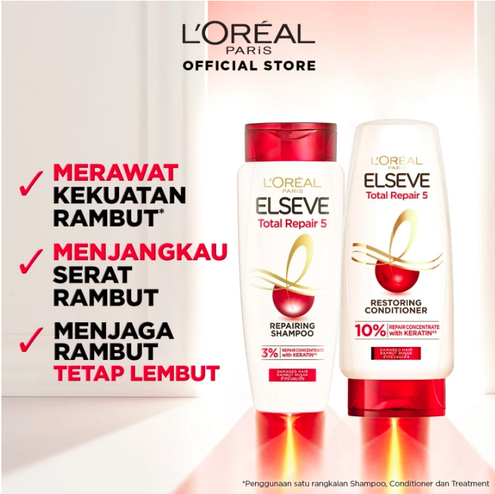  L’Oréal Indonesia L’Oréal Paris Elseve Total Repair 5 Conditioner