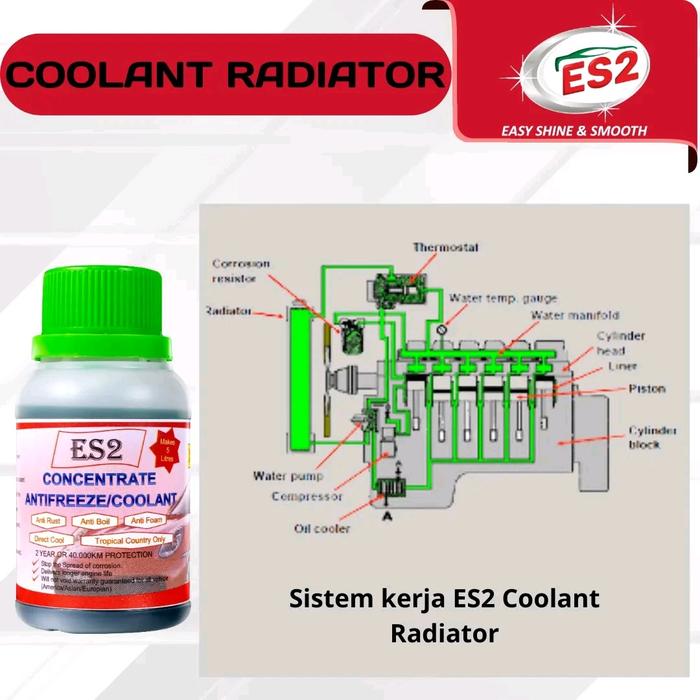 ES2 Concentrate Antifreeze/Coolant 100 ml 3