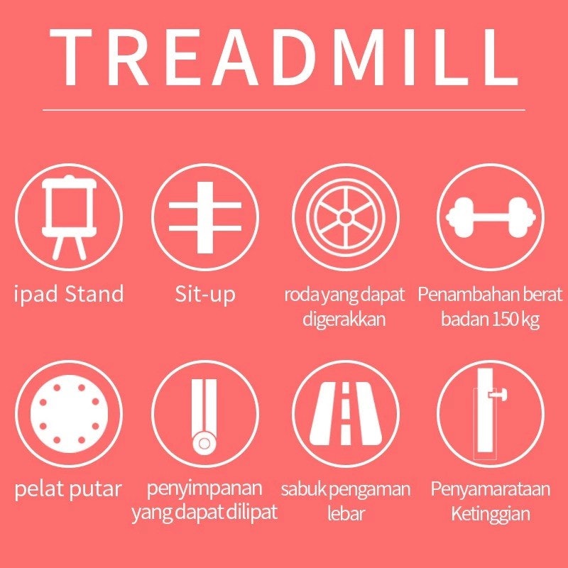 Keep Going Max Treadmill Manual Mode Dasar 4