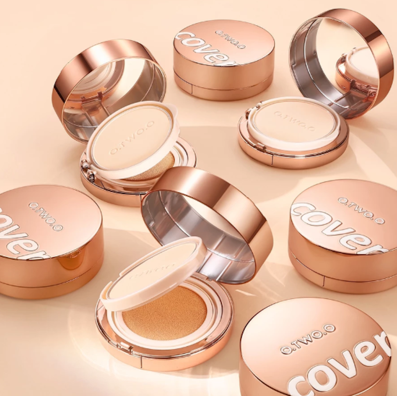 O.TWO.O 2 In 1 Soft Focus Powder & Cushion Cream N110 Ivory 5