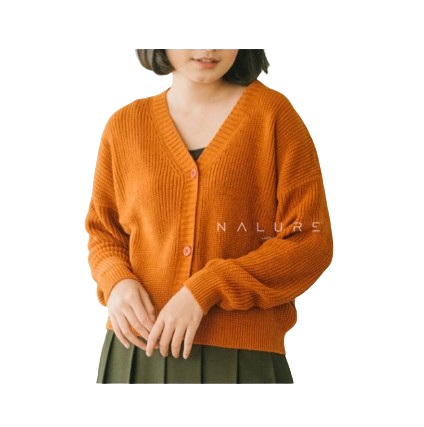 Nalure Cardigan Front Button