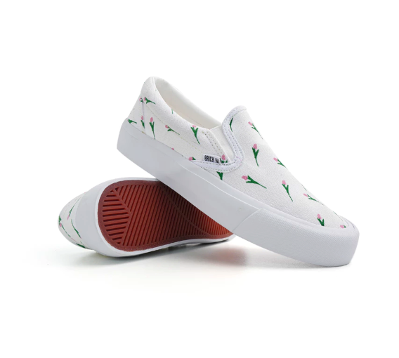 Brick Mansions Brick Mansions Slip On Mission Tulip Flowers VN000EYEBWW