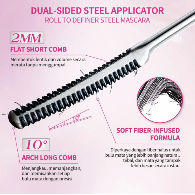 Roll to Definer Steel Mascara 3