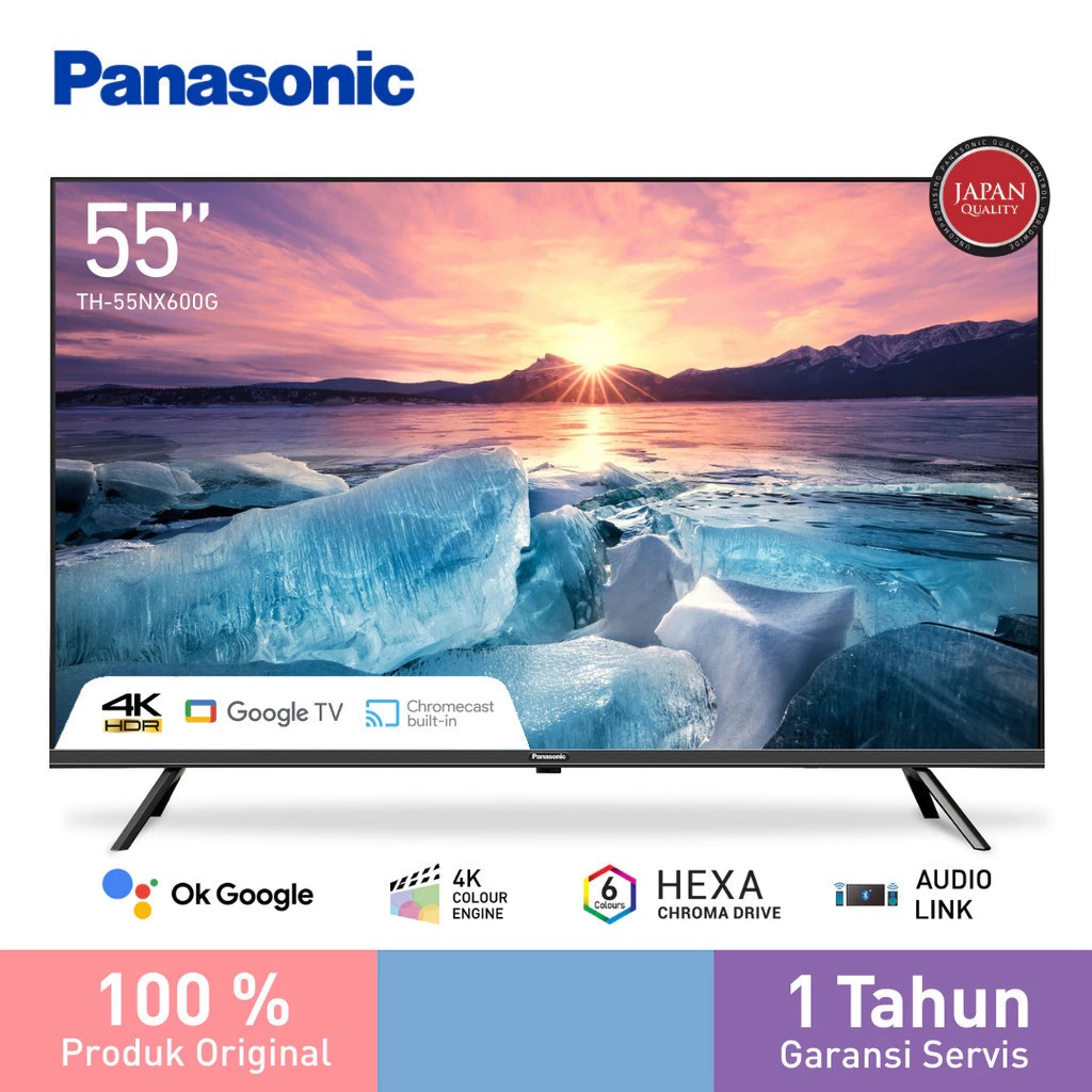 Panasonic Gobel Indonesia Panasonic Smart Android LED TV TH-55NX600G