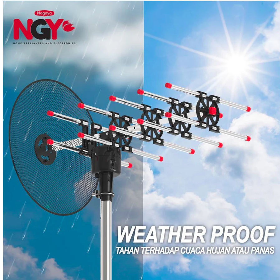 Reuex Industrial Nagoya Antena TV Outdoor  NG880AR