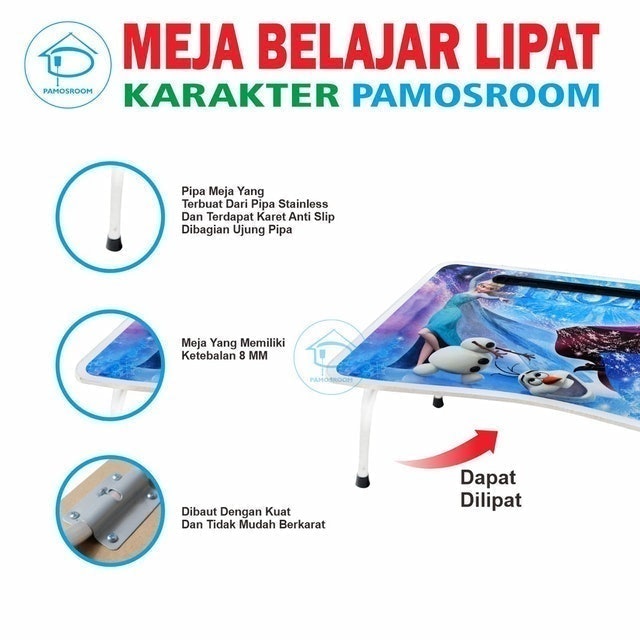 Pamosroom Meja Belajar Anak Karakter