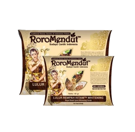Roro Mendut Lulur Rempah Hitam Whitening