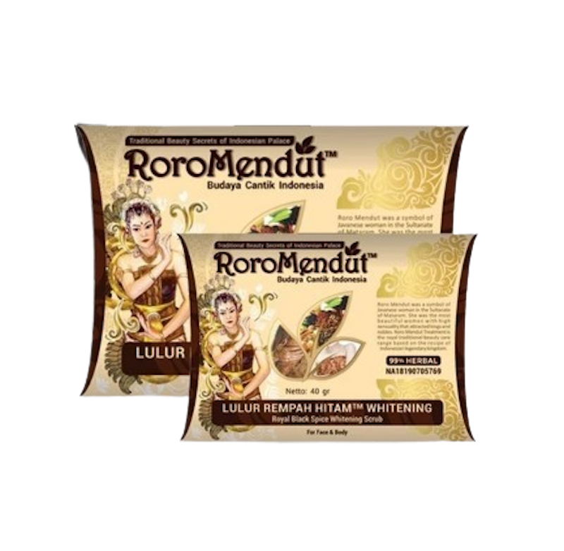 Roro Mendut Lulur Rempah Hitam Whitening 1