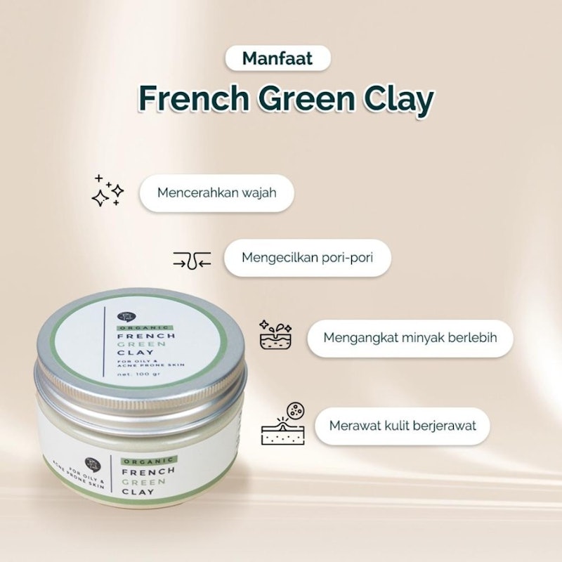 BioTalk Organic French Green Clay Mask