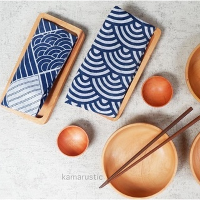 Napkin motif japanese pattern