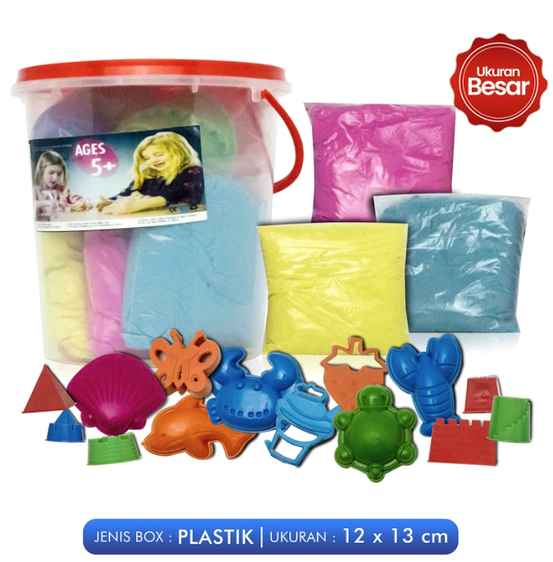 Mainan Anak Pasir Ajaib 3