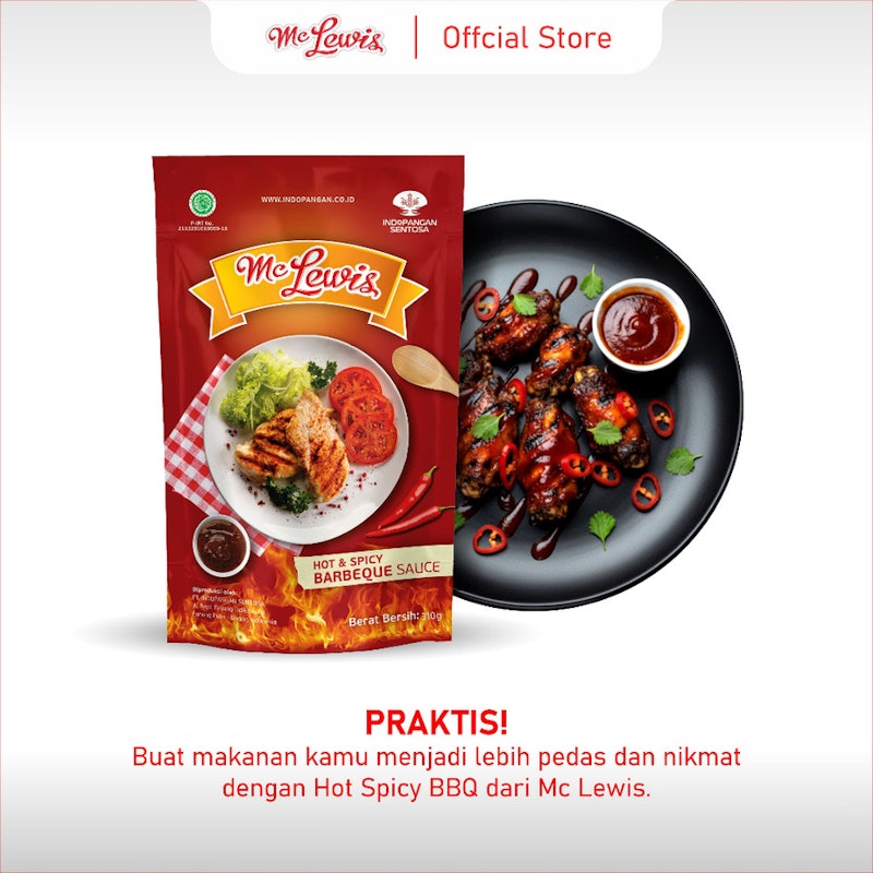 Mc Lewis Hot Spicy Barbeque Sauce 2